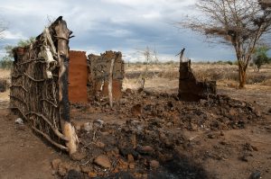 Burnt House in Isiolo