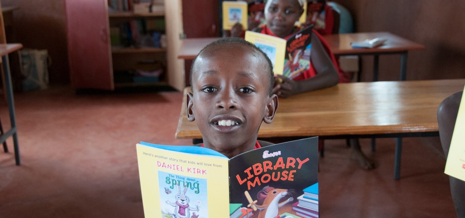 Reading Library Mouse