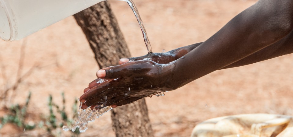 Washing hands