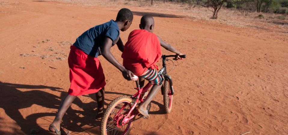 Girls CAN ride bicycles