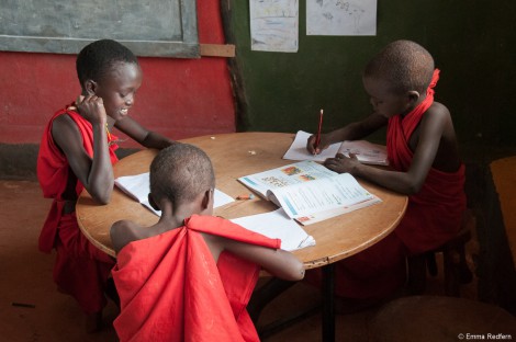 Leopards studying English