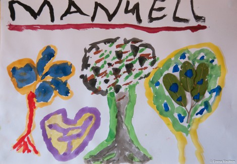 Painting by Manuel