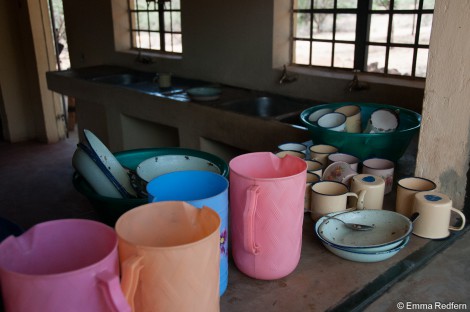 Washing up!
